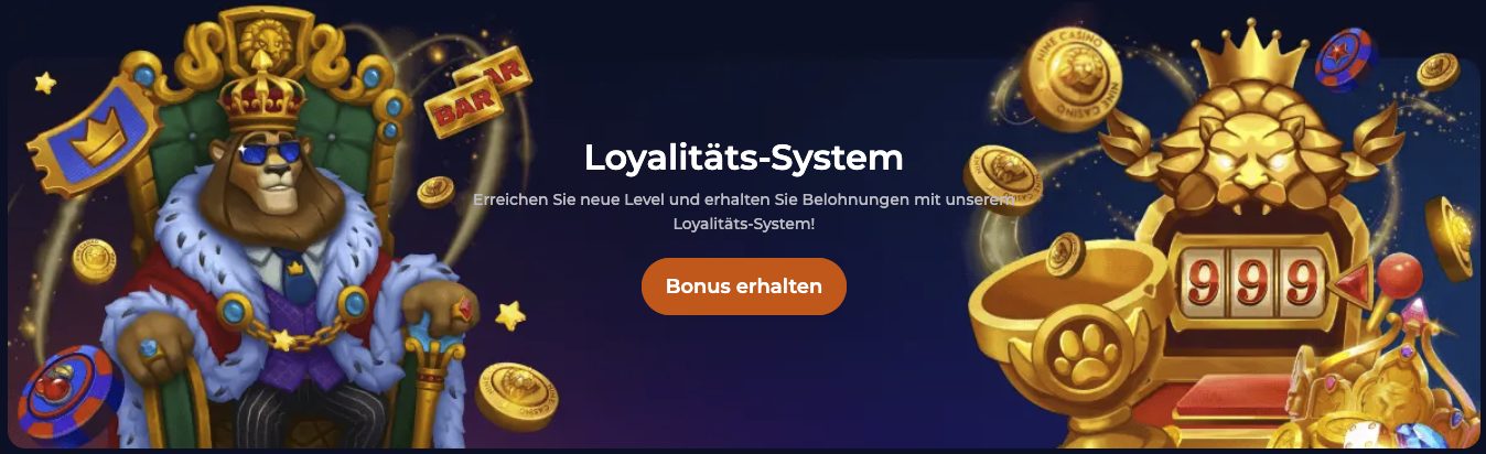 Nine Casino Loyalitäts-System