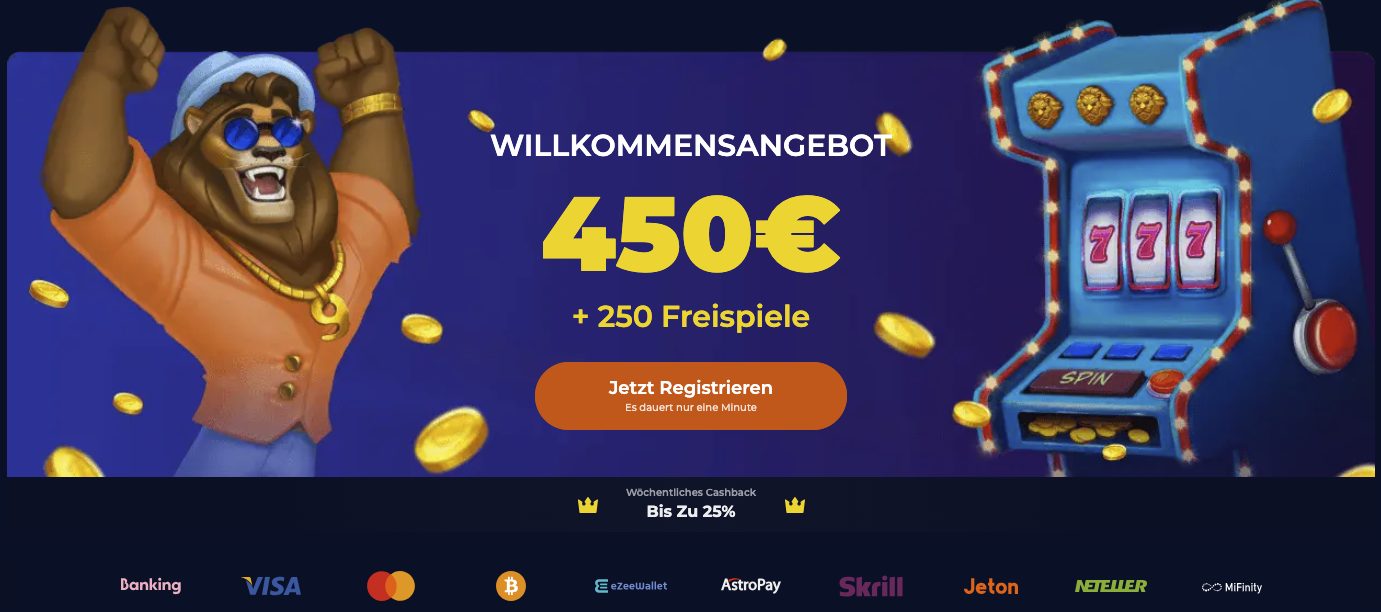 Nine Casino WILLKOMMENSANGEBOT