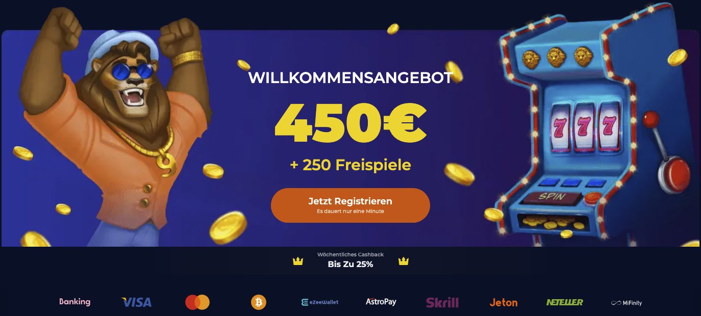 Nine Casino WILLKOMMENSANGEBOT